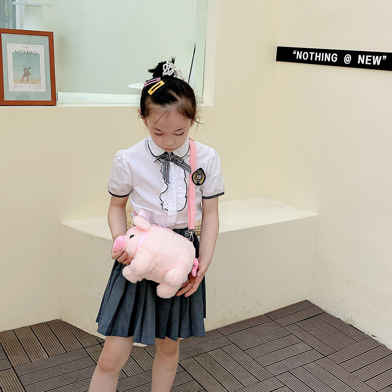 Piglet Plush Bag for Girl Kore - огляд і ціна Women Bags H&M