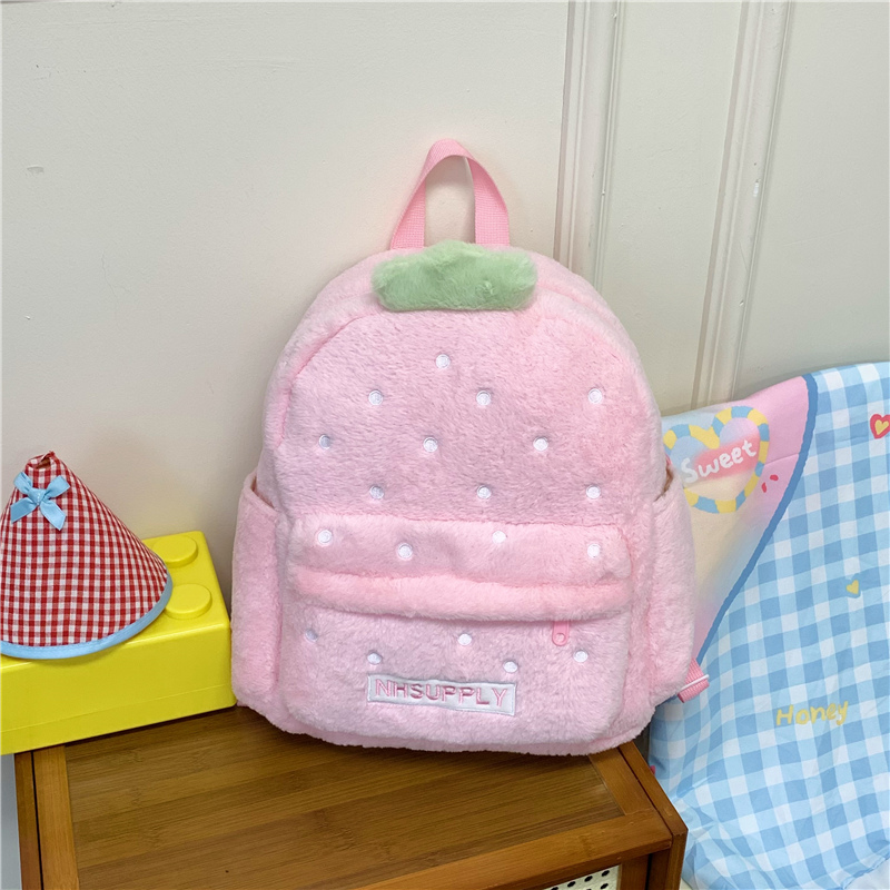 Plush Strawberry Classic Solid - огляд і ціна Women Bags For Sale