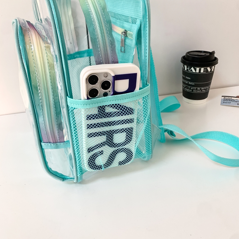 PVC Transparent Zipper Large C - огляд і ціна Women Bags For Sale