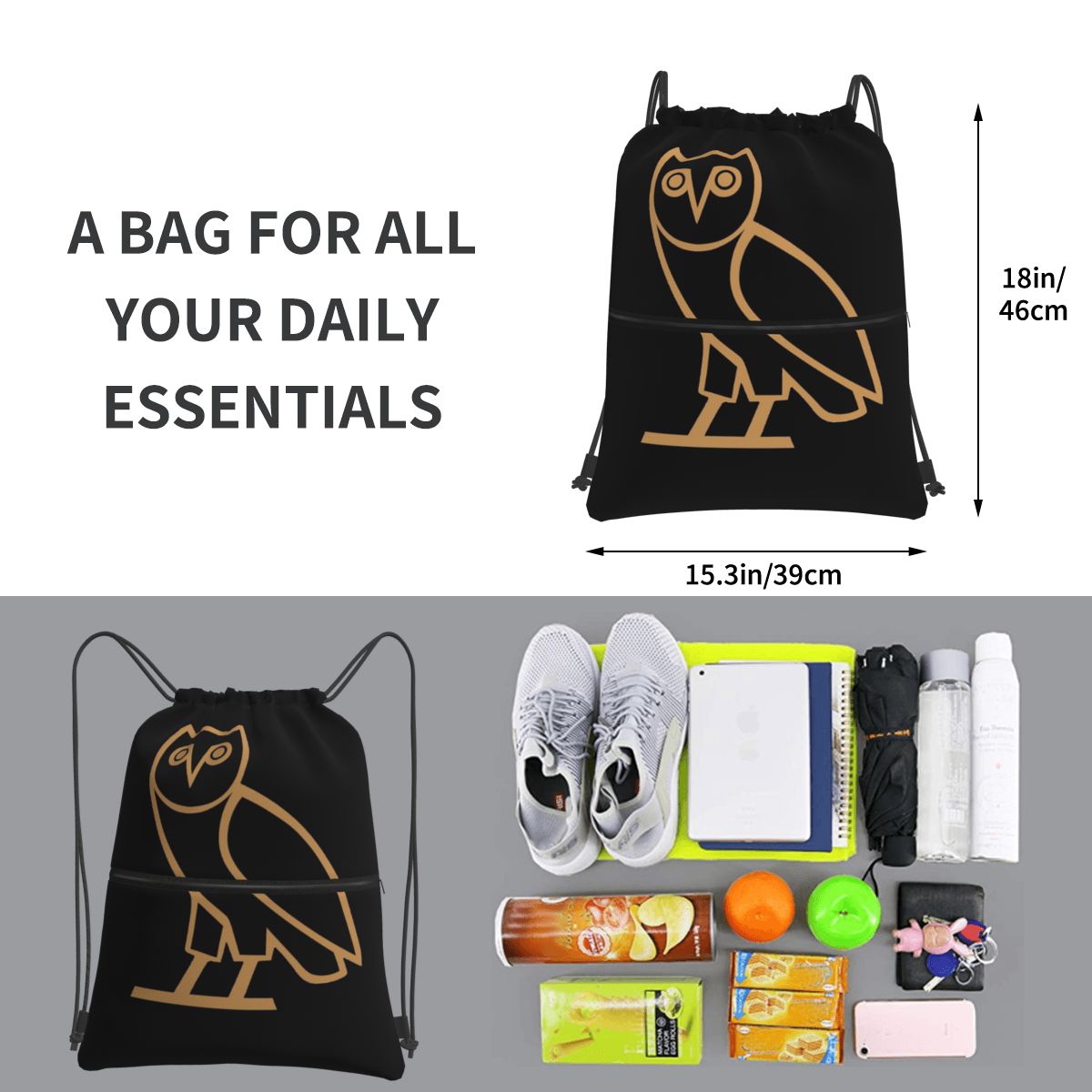 October's Very Own Drake's Owl - огляд і ціна Women'S Bags Very