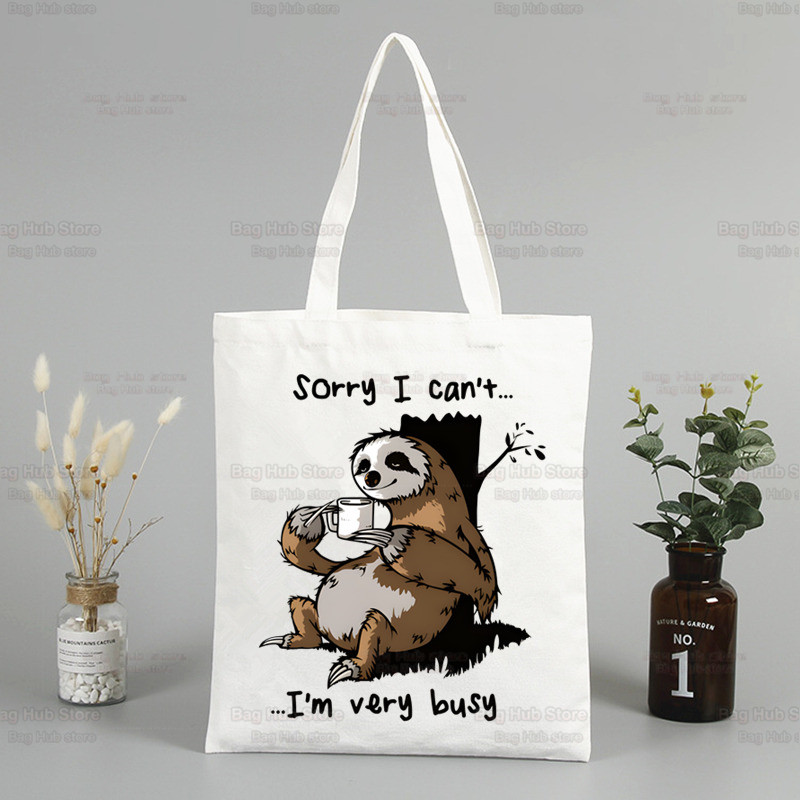 Kawaii Sloth Sorry I Can't I'm - огляд і ціна Women'S Bags Very