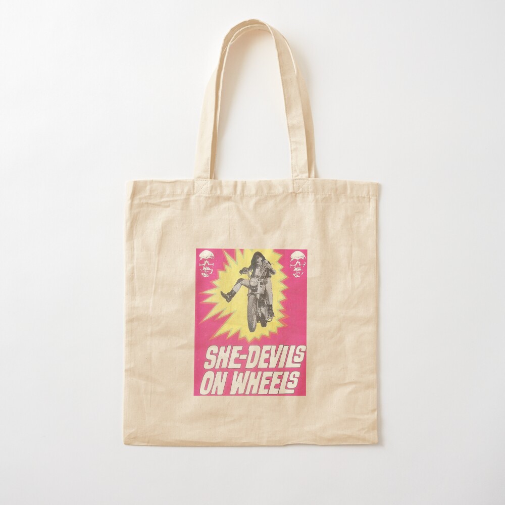 She-Devils on Wheels Tote Bag  - огляд і ціна Women Bags On Shein