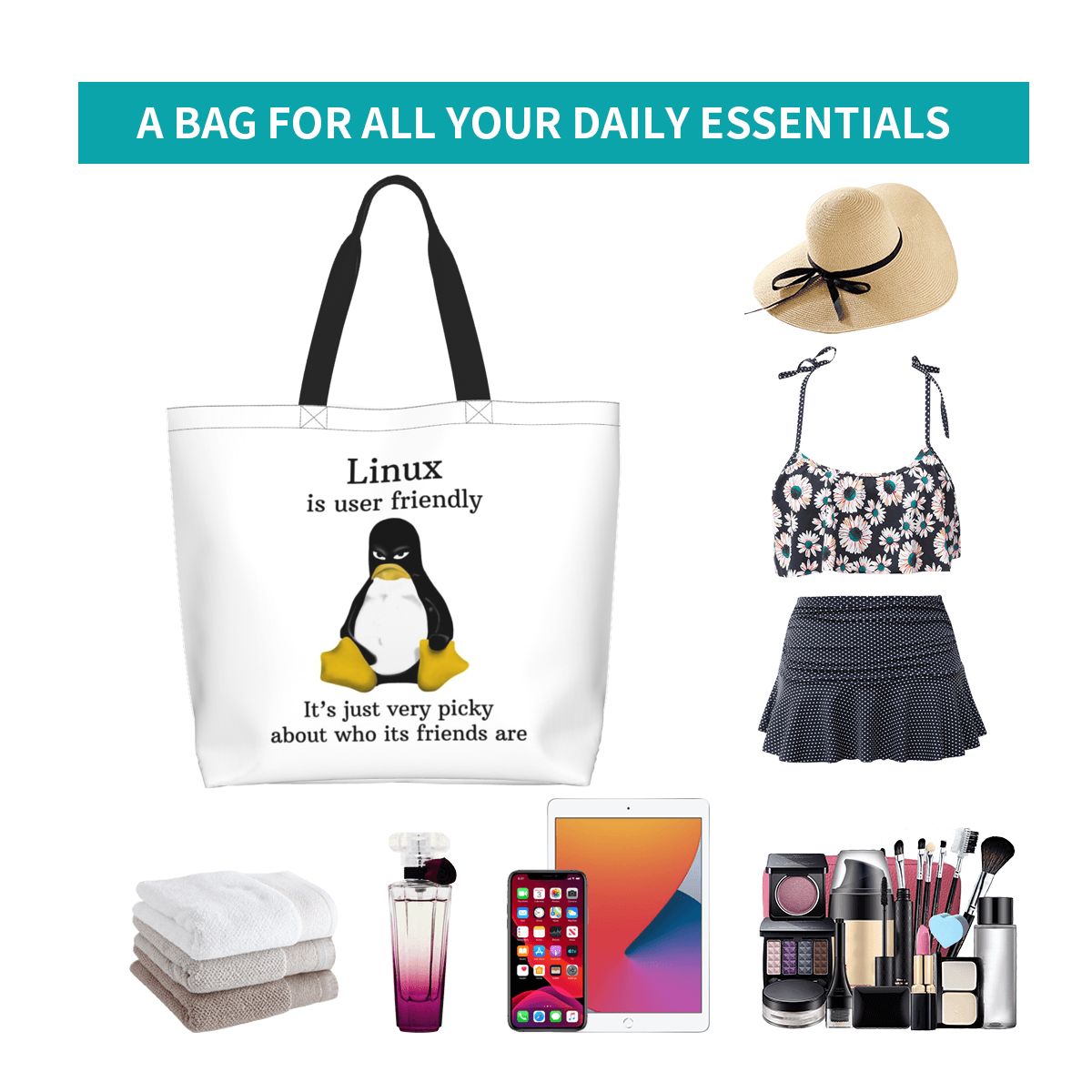Linux Is User Friendly Its Jus - огляд і ціна Women'S Bags Very