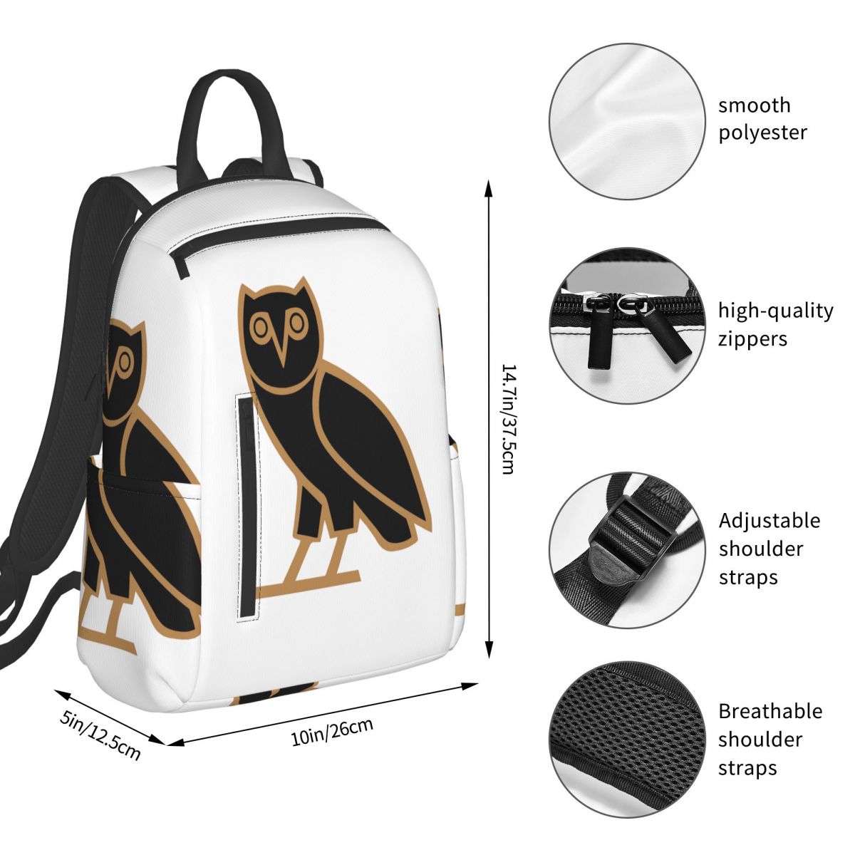 October's Very Own Drake's Owl - огляд і ціна Women'S Bags Very